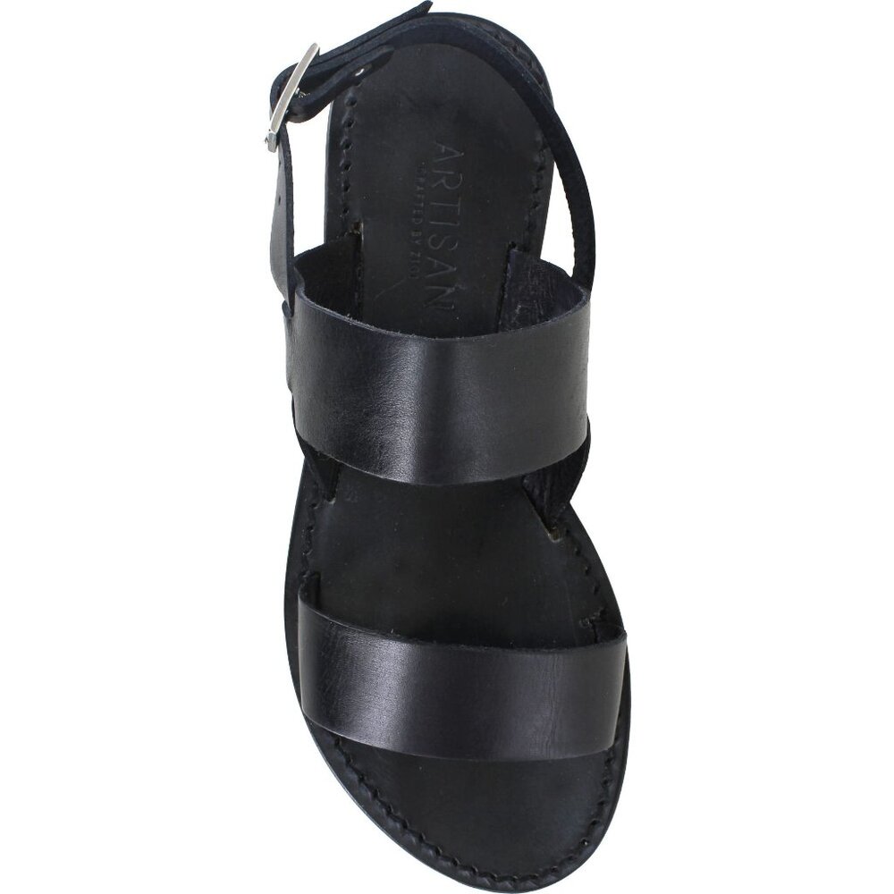 🆕 ZIGI Artisan Crafted Carmen Italian Leather Sandals Sz 8 Black - Picture 5 of 13